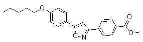 4-(5-(4-(戊基氧基)苯基)異噁唑-3-基)苯甲酸甲酯
