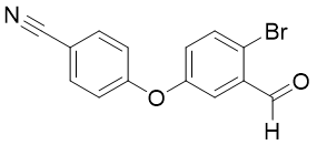 4-(4-溴-3-甲酰基苯氧基)苯甲腈