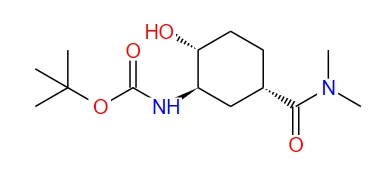 ((1R,2R,5S)-5-(二甲基氨基甲酰基)-2-羥基環己基)氨基甲酸叔丁酯