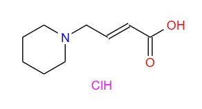 (2E)-4-(1-哌啶基)-2-丁烯酸鹽酸鹽